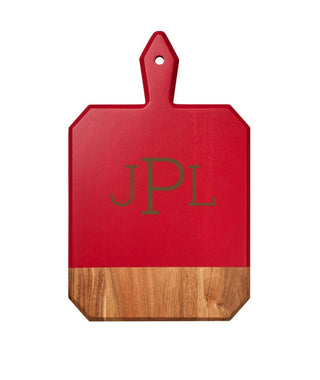 Sophistiplate Cutting Boards No Spreader Personalized 16 x 10 Acacia Heirloom Board w/ Handle