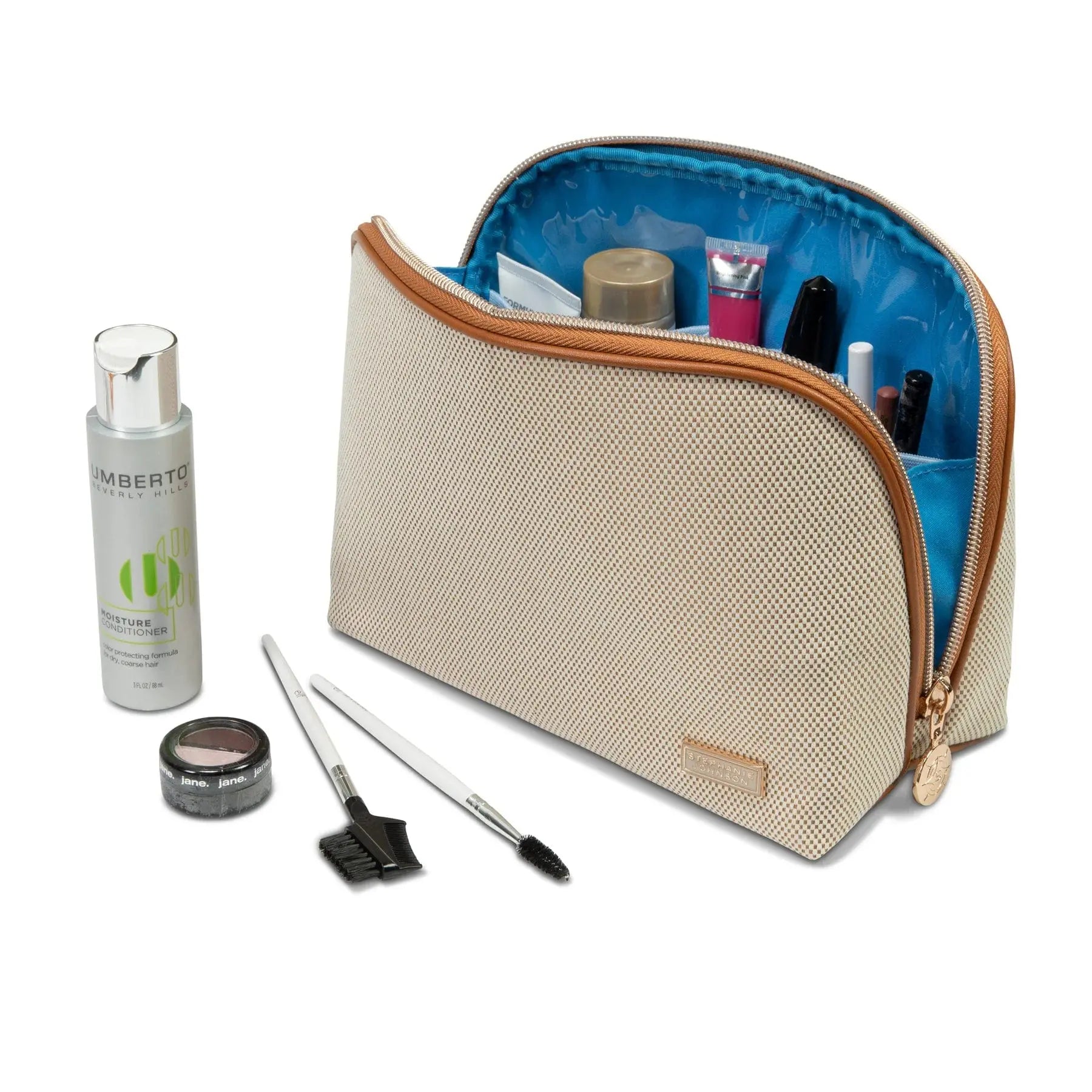 availability for a travel toiletry wash bag at walmart Lola Makeup Bag Ivory