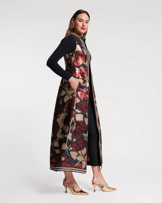 Frances Valentine Susie Jacket Floating Floral Jacquard