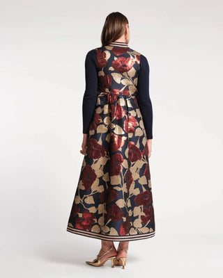 Frances Valentine Susie Jacket Floating Floral Jacquard