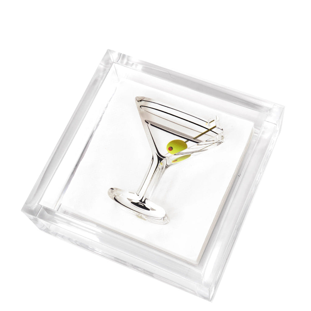 Tara Wilson Designs Home Decor Martini Cocktail Napkin Holders/ Weight