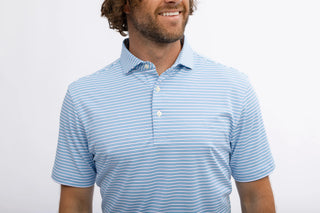 Turtleson Chadwick Stripe Polo - Planters Exchange