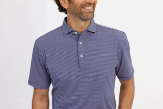 Turtleson Men's Polos Turtleson Brady Striped Polo Shirt