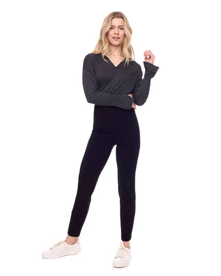 Up! Ponte Slim Pintuck Ankle Pant