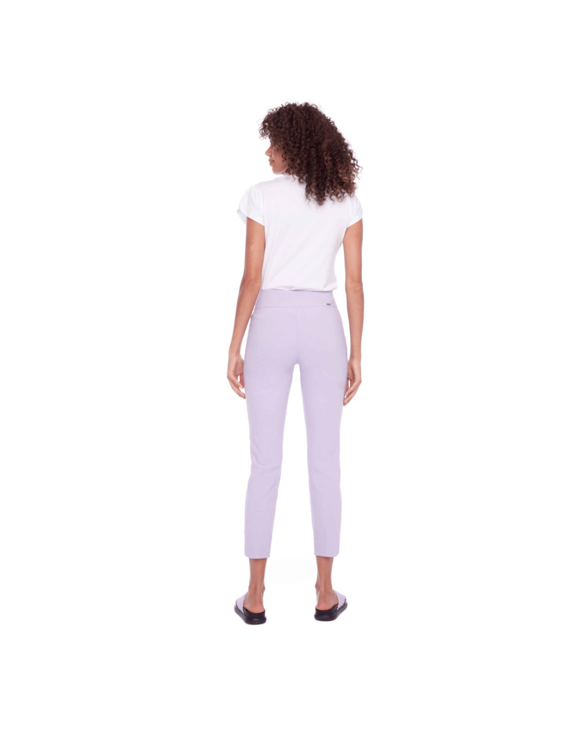UP! Women's Pants UP! Solid Slit Ankle Pant