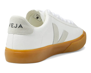 Veja Men's Campo Leather Sneaker Extra White/Natural - Planters Exchange