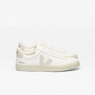 Veja Men's Campo Leather White/Natural Sneakers