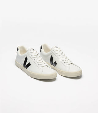 Veja Esplar Logo Leather White/Black Sneaker