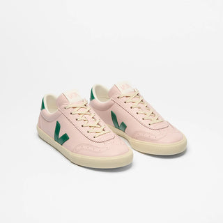 Veja Women's Volley Leather Sneaker Petale Golf/Calcaire