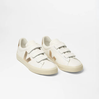 Veja Women's Recife Leather Sneaker White/Platine