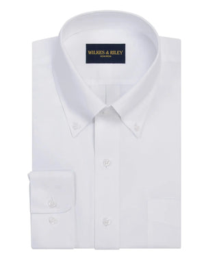 Wilkes & Riley White Button Down Dress Shirt