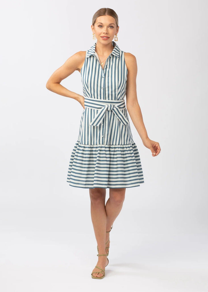 Abbey Glass Women's Dresses Vineyard Stripe / Small Lara Mini Dress