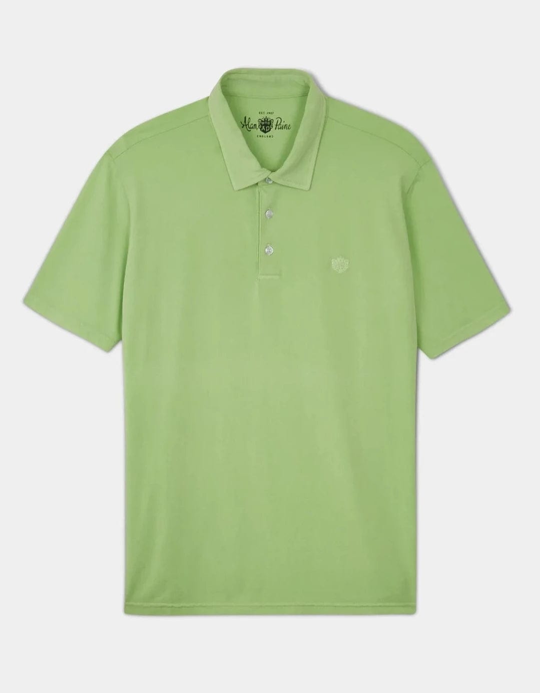 Alan Paine Men's Polos Lime / Medium Alan Paine - Tutbury Shirt Sleeve Polo