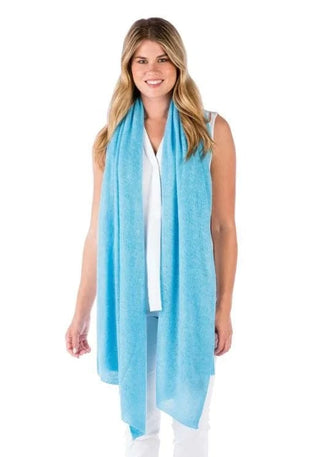 Cotton Cashmere Breezy Travel Wrap