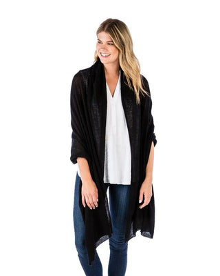 Cotton Cashmere Breezy Travel Wrap