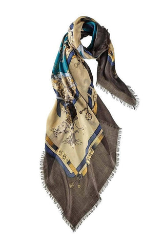 Captiva Cashmere French Lily Scarf