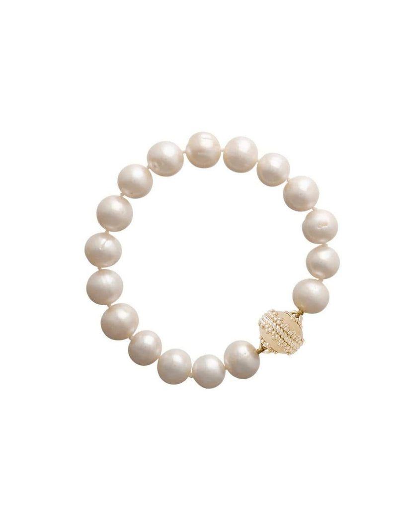 Clara Williams Bracelets The White Pearl Bracelet