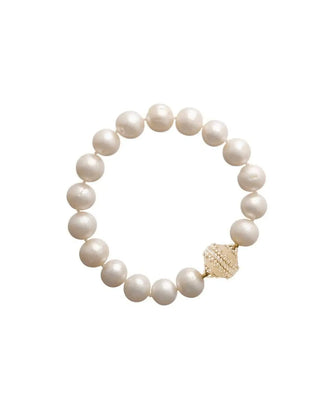 Clara Williams White Pearl Bracelet