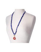 Clara Williams Necklaces Nancy Oval Lapis Double Strand Necklace