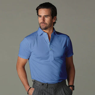 Collars & Co. Semi Spread Collar French Blue