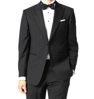 Tuxedo Wool Black Suit