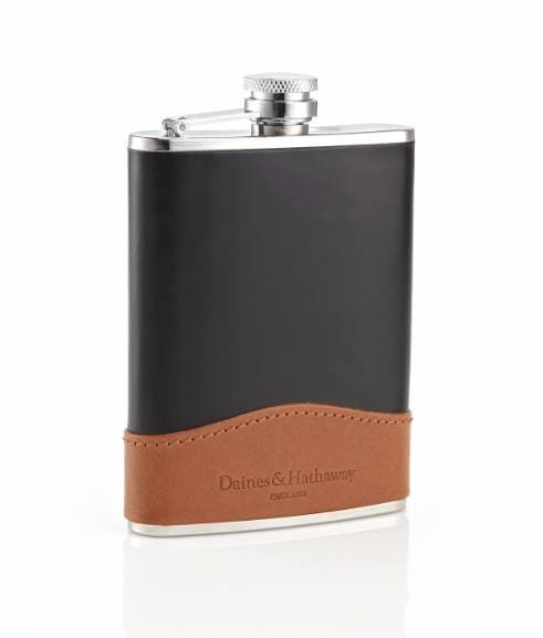 Daines & Hathaway Men's Accessories 6 oz Hip Flask with Collar
