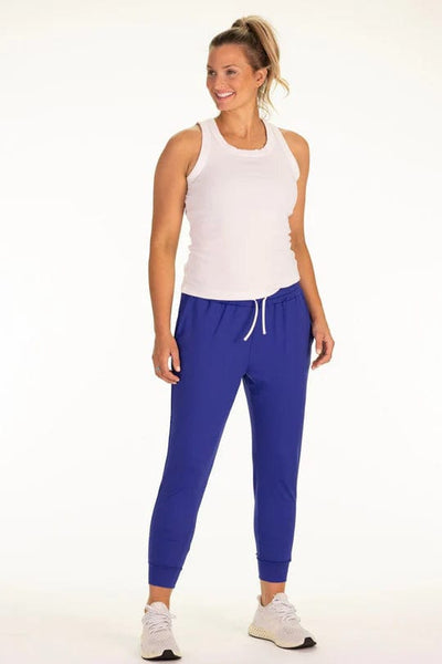 lucy Gray Blue Active Pants Size S - 68% off