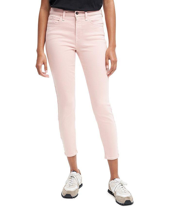 Alina Skinny Jeans Pink Premium Denim | Pink Peony