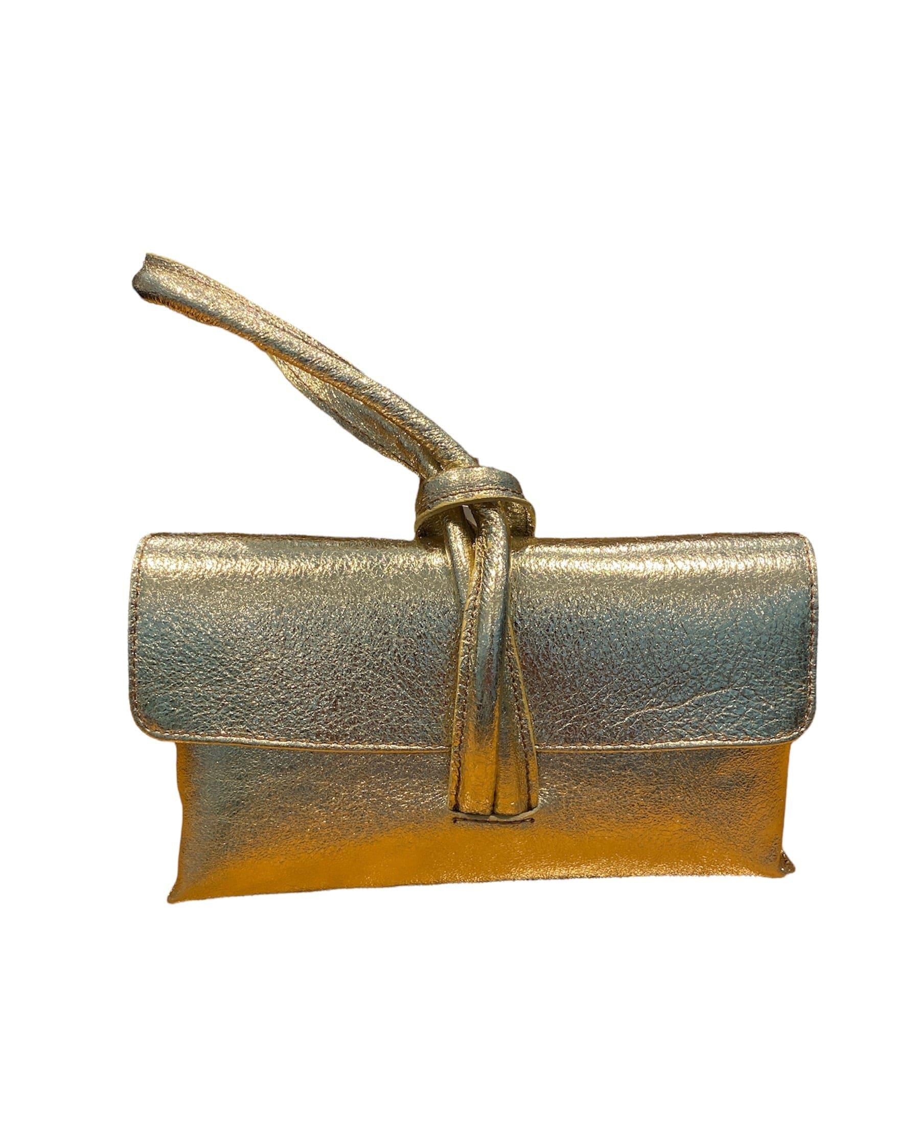Giana Gold Leather and Rope Clutch Bag | Handbags | Sale | Collections |  L.K.Bennett, London