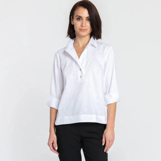 Hinson Wu Aileen 3/4 Sleeve Top