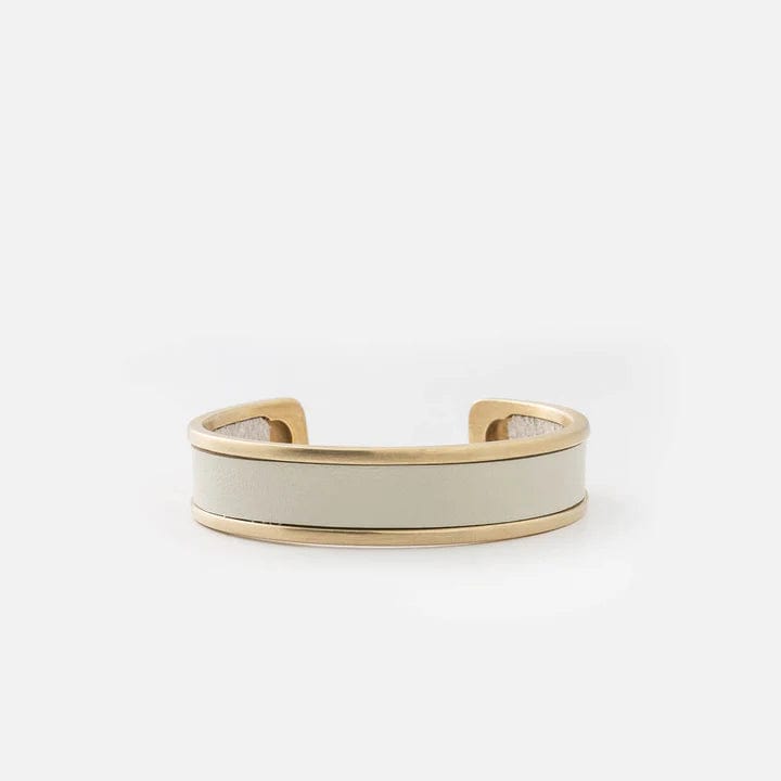 Hyde Forty-Seven Bracelets Small Gold Plated Brushed Cuff