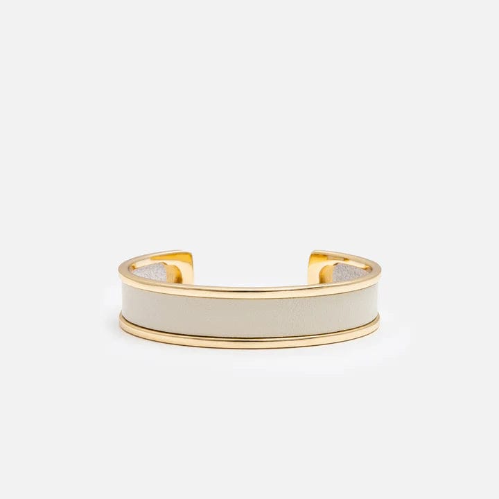 Hyde Forty-Seven Bracelets Small Gold Plated Polished Cuff