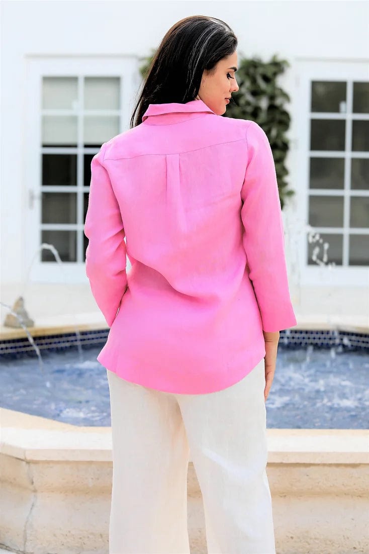 Candy pink best sale shirt