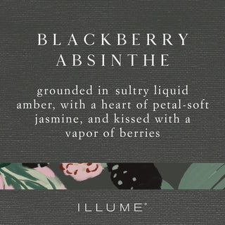 Illume Candles and Scents Blackberry Absinthe Boxed Glass Candle