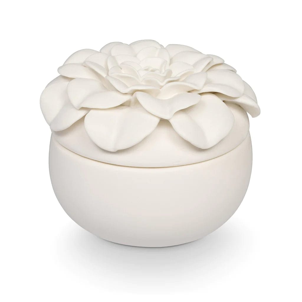 Illume Candles and Scents Citrus Crush Ceramic Flower Candle