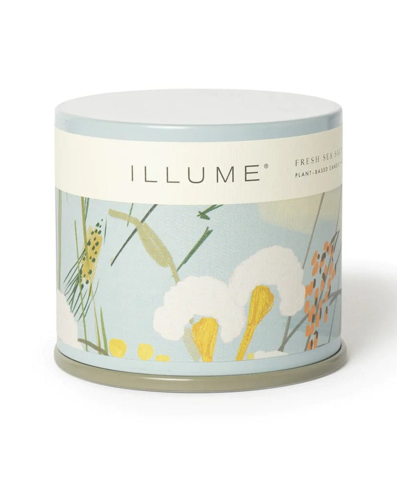Illume Candles and Scents Fresh Sea Salt Vanity Tin Candle