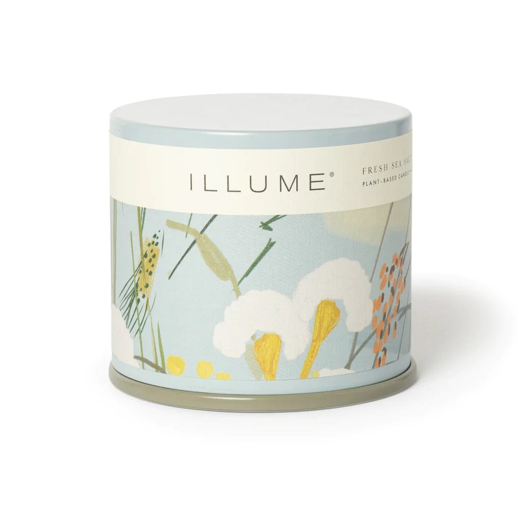 Illume Candles and Scents Fresh Sea Salt Vanity Tin Candle