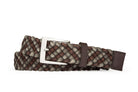 Kleinberg W. Kleinberg 1 3/8 Leather Cloth Braid Belt