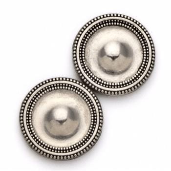 Magnebutton Women's Accessories Magnet Button Antique Silver Tone Metal