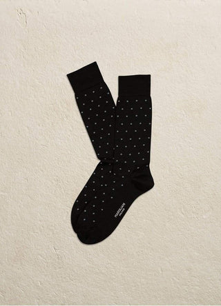 Marcoliani Polka Dot Cotton Socks Mid Calf