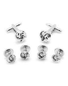 Ox & Bull Trading Co. Silver Knot Stud Set