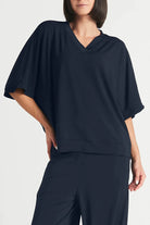 PLANET by Lauren G Women's Shirts & Tops Matte Jersey V Top