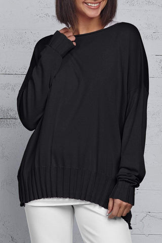 Planet Ribbed Boatneck