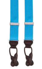 R. Hanauer Men's Accessories Lt Blue R Hanauer - Light Blue Suspenders - E3637