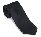 R. Hanauer Men's Necktie Black R. Hanauer - Black Silk Grosgrain Tie