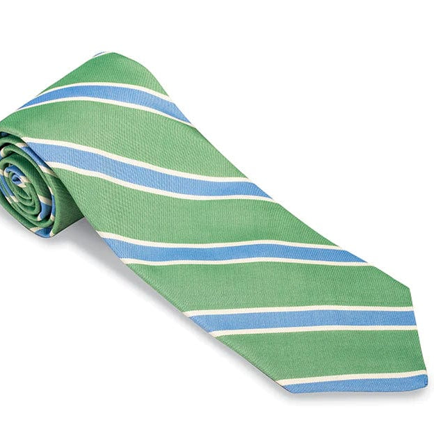 R. Hanauer Men's Necktie Green R Hanauer Hallberg Necktie