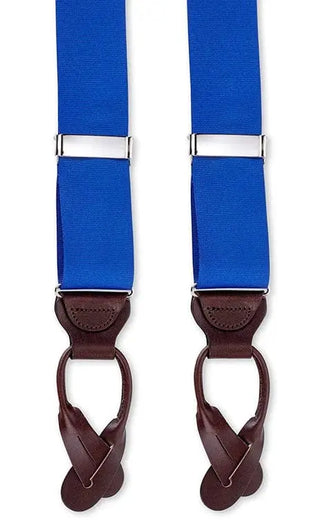 R. Hanauer Royal Blue Suspenders E4584