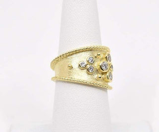 14k Ring with .68 pts Diamonds