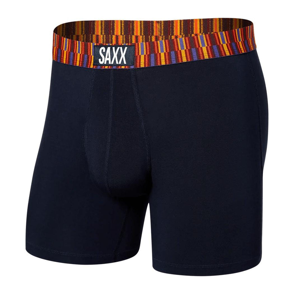 Saxx Men's Underwear Dark Ink Geo / Small Saxx Ultra Boxer Brief