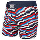 Saxx Men's Underwear Navy Post It Stripe / Small Saxx Ultra Boxer Brief